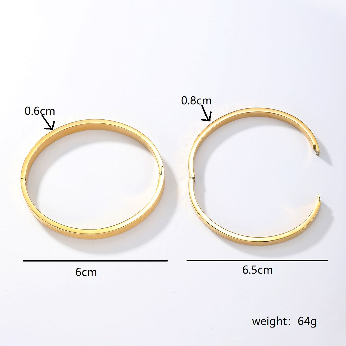 luxurious simple style roman style roman numeral stainless steel plating 18k gold plated bangle